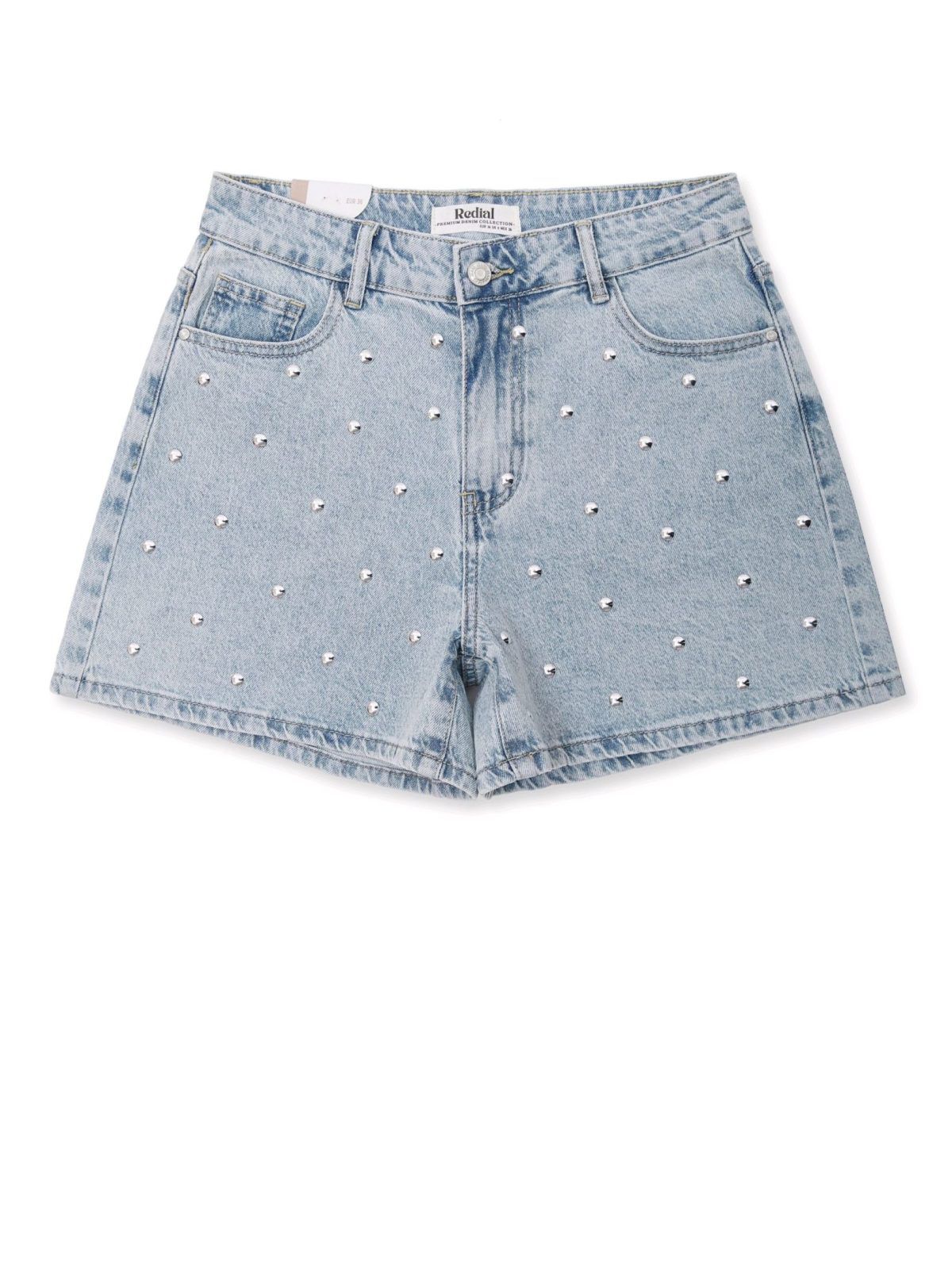 Studs short light blue