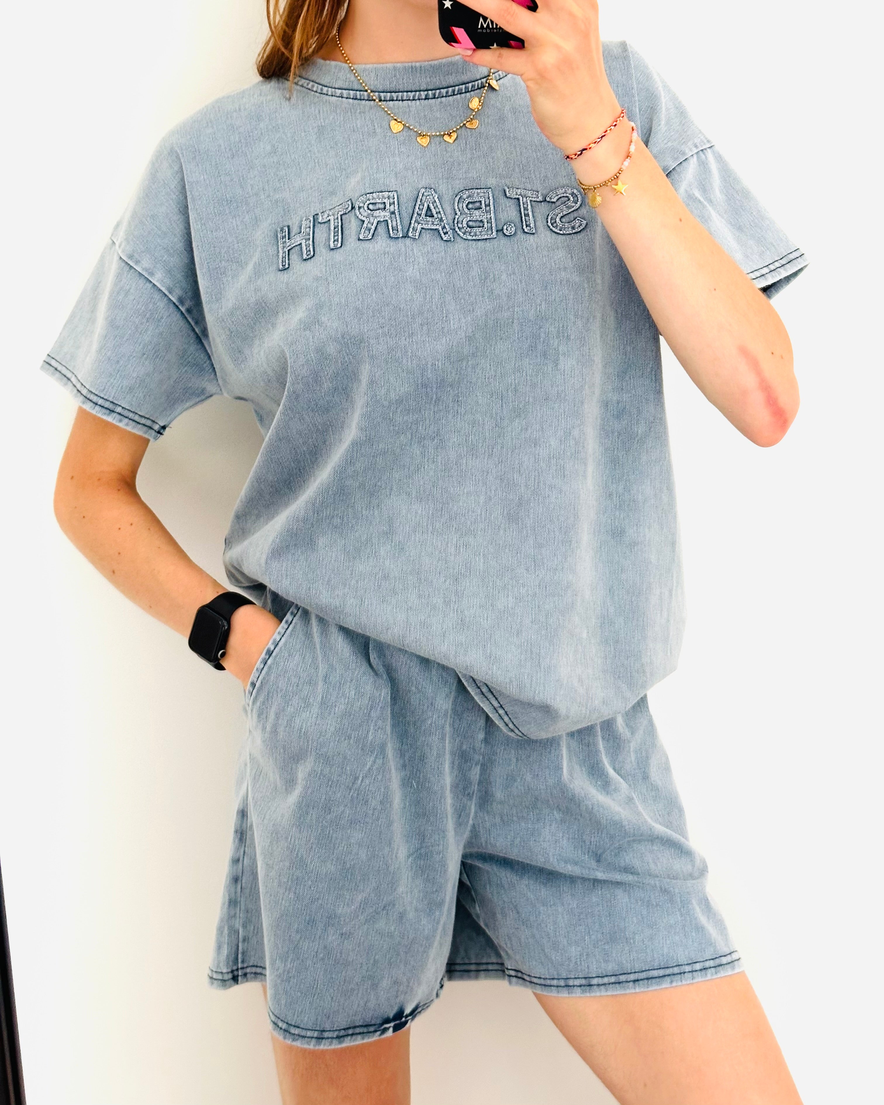 St. Barth denim set