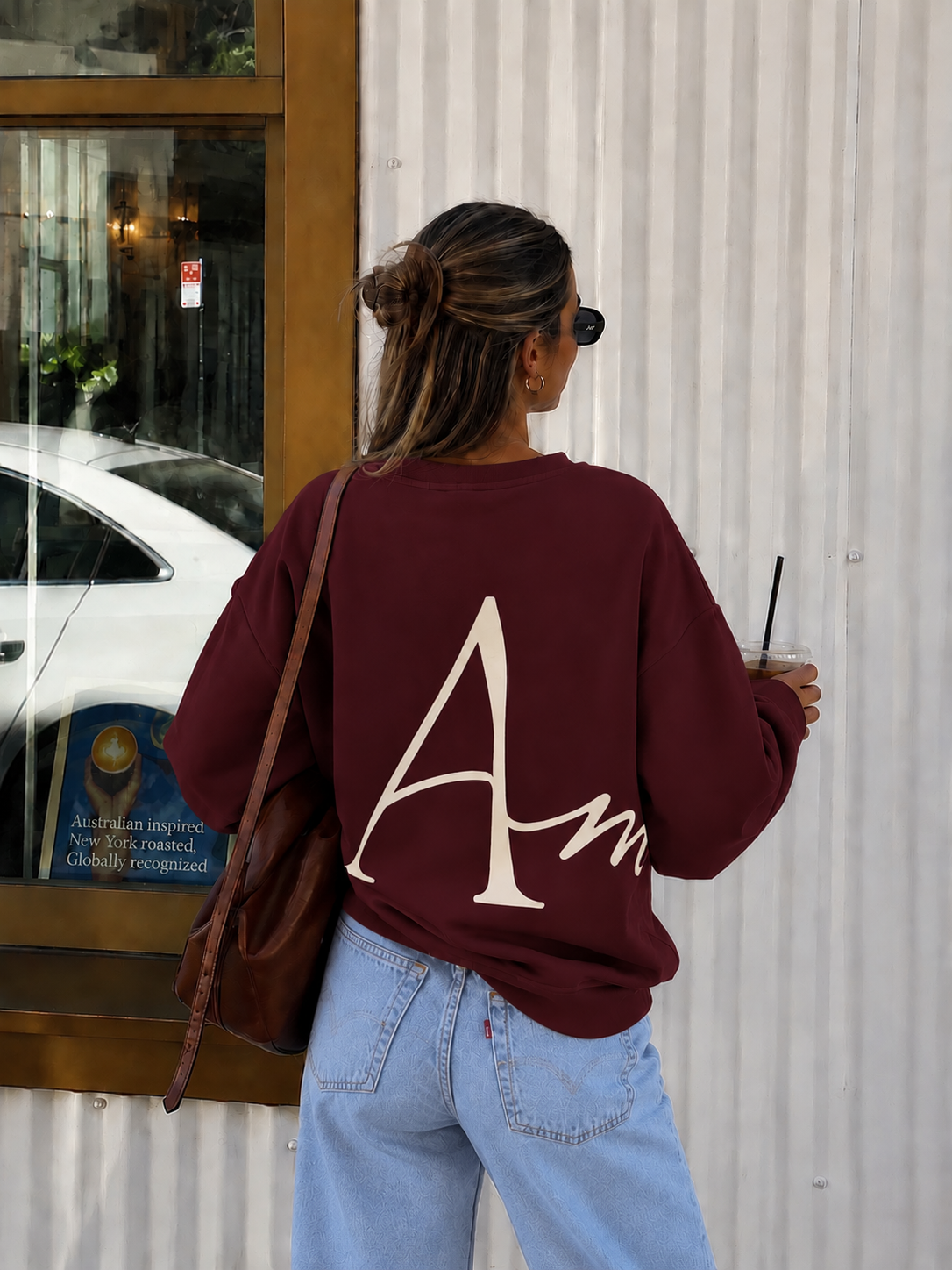 Amore sweater Bordeaux