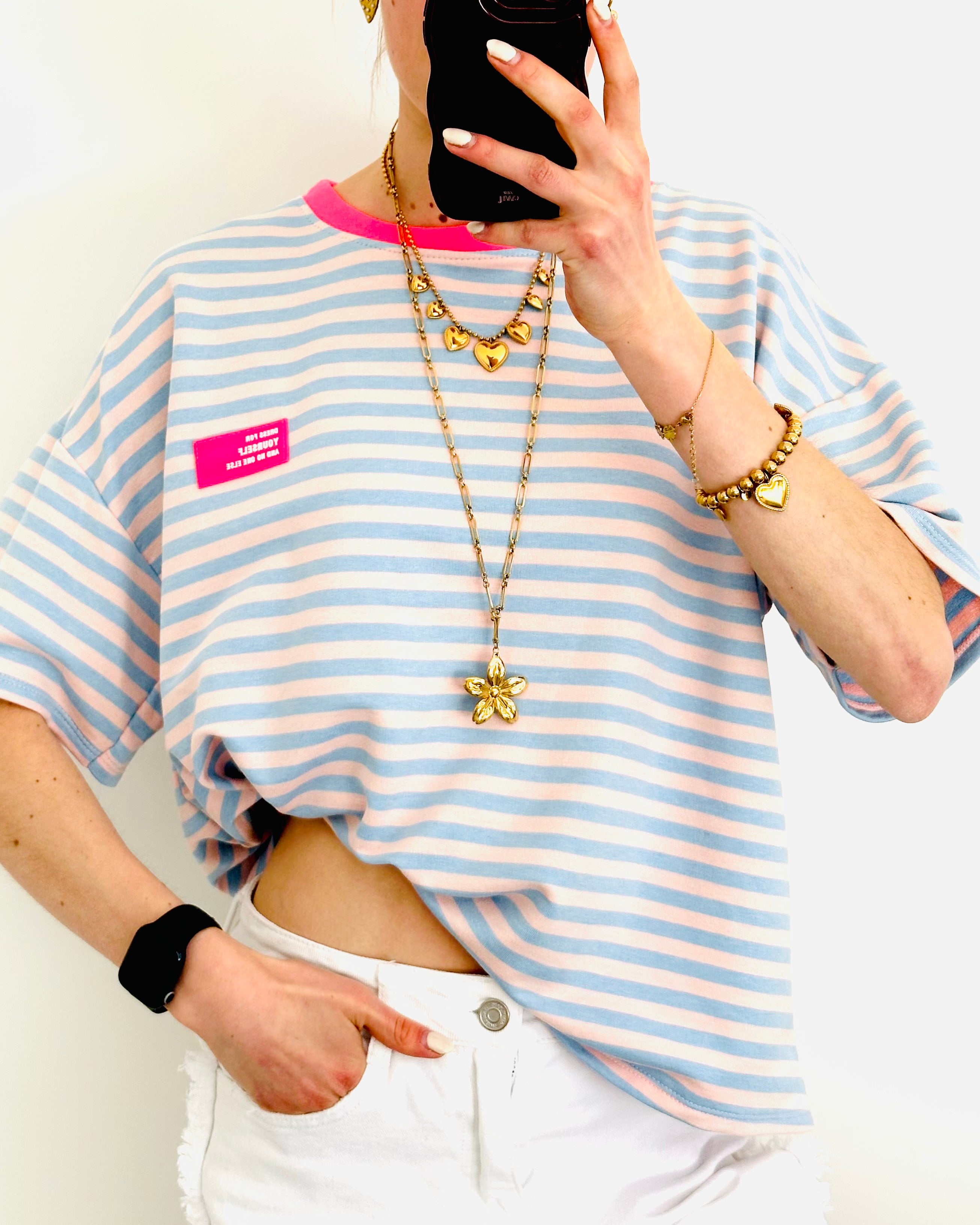 Limited shortsleeve blue fuchsia