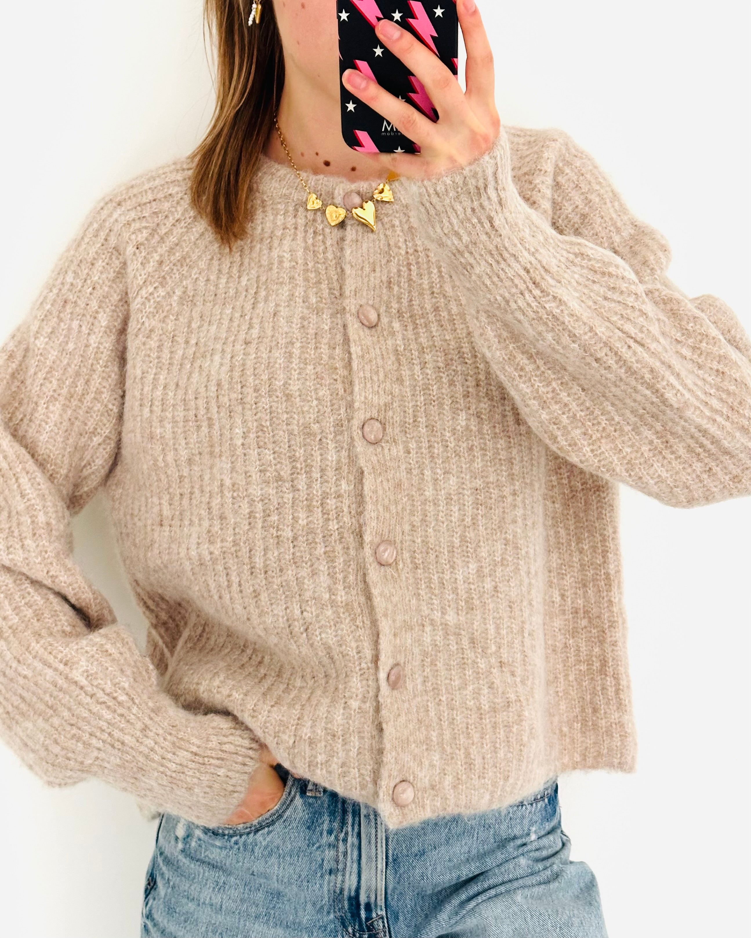 Sarah cardigan cream