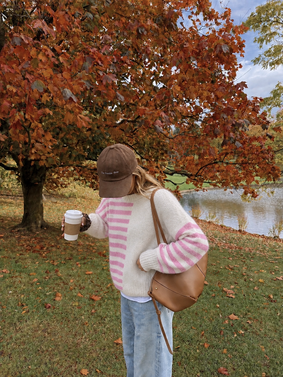 Livia Striped Knit – pink