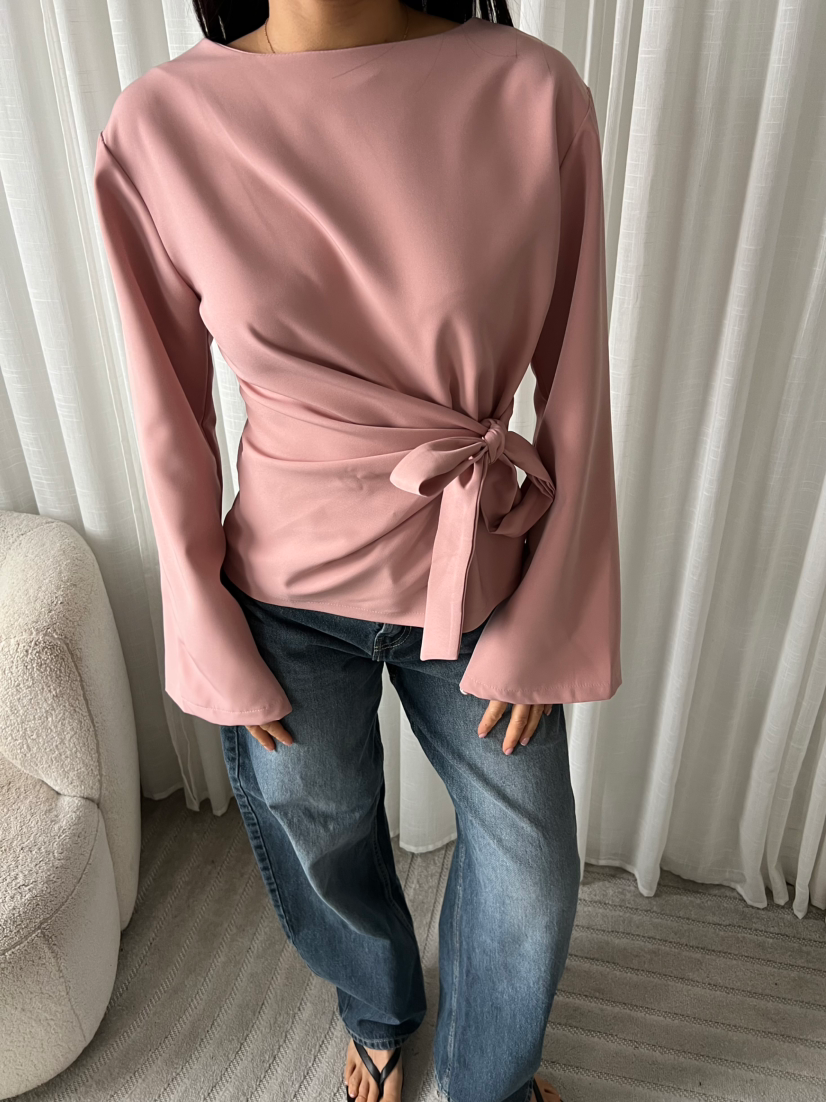 Dana deluxe top pink