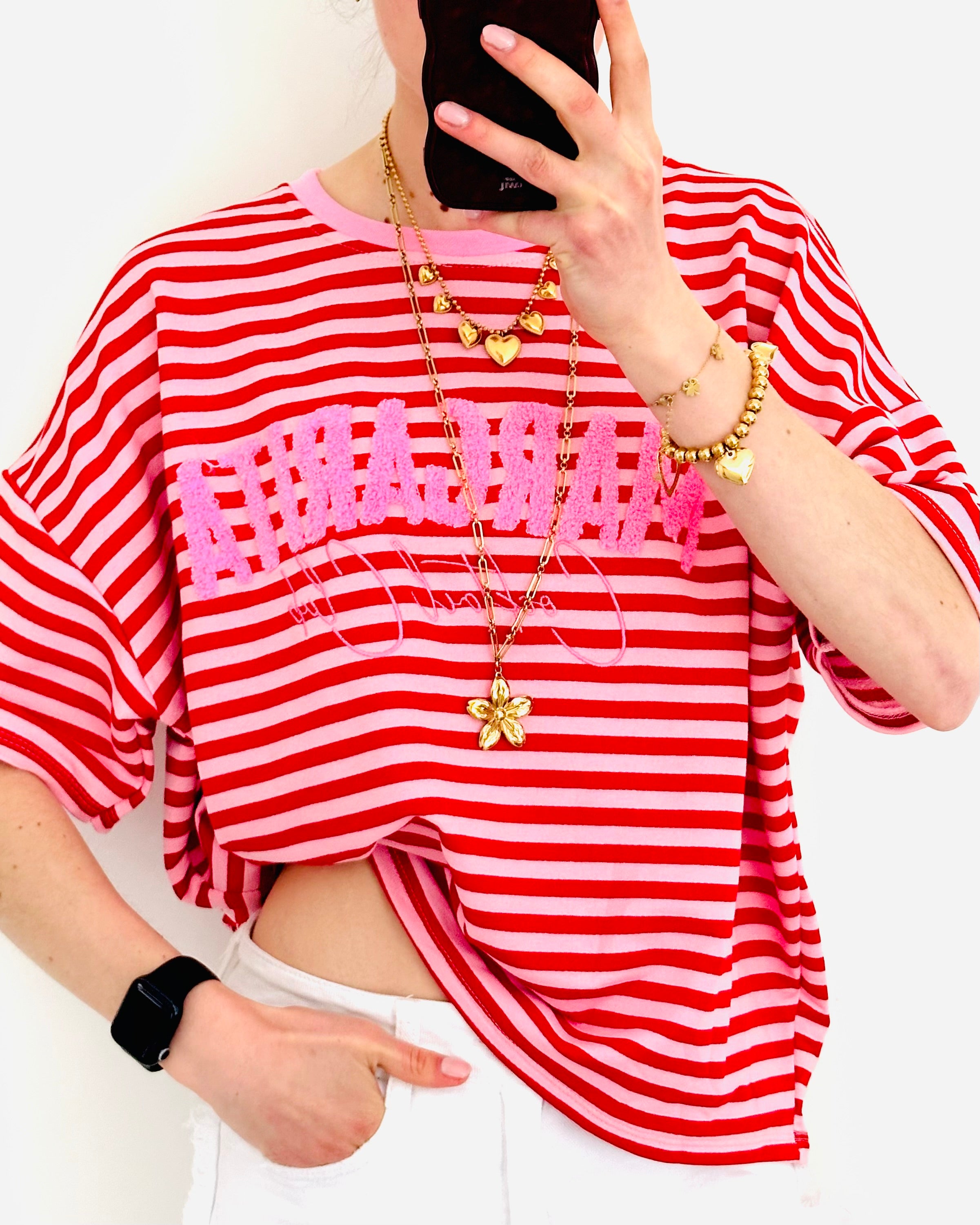 LIMITED margarita shortsleeve red pink