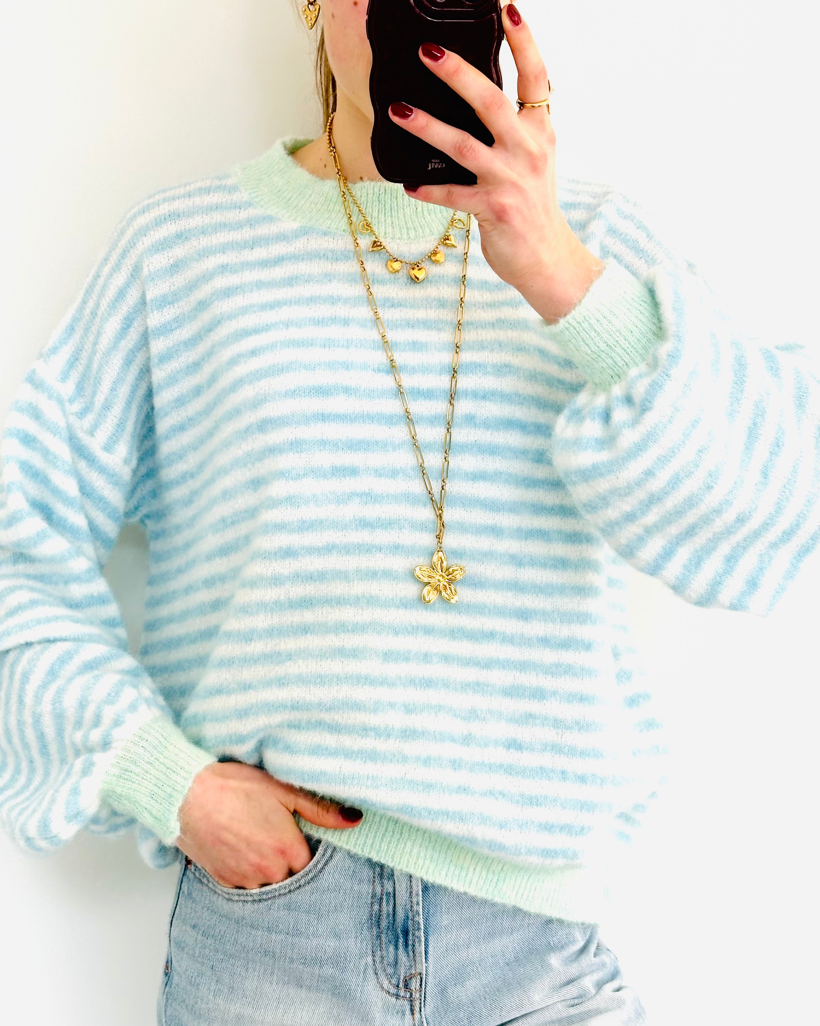 Stockholm sweater mint blue