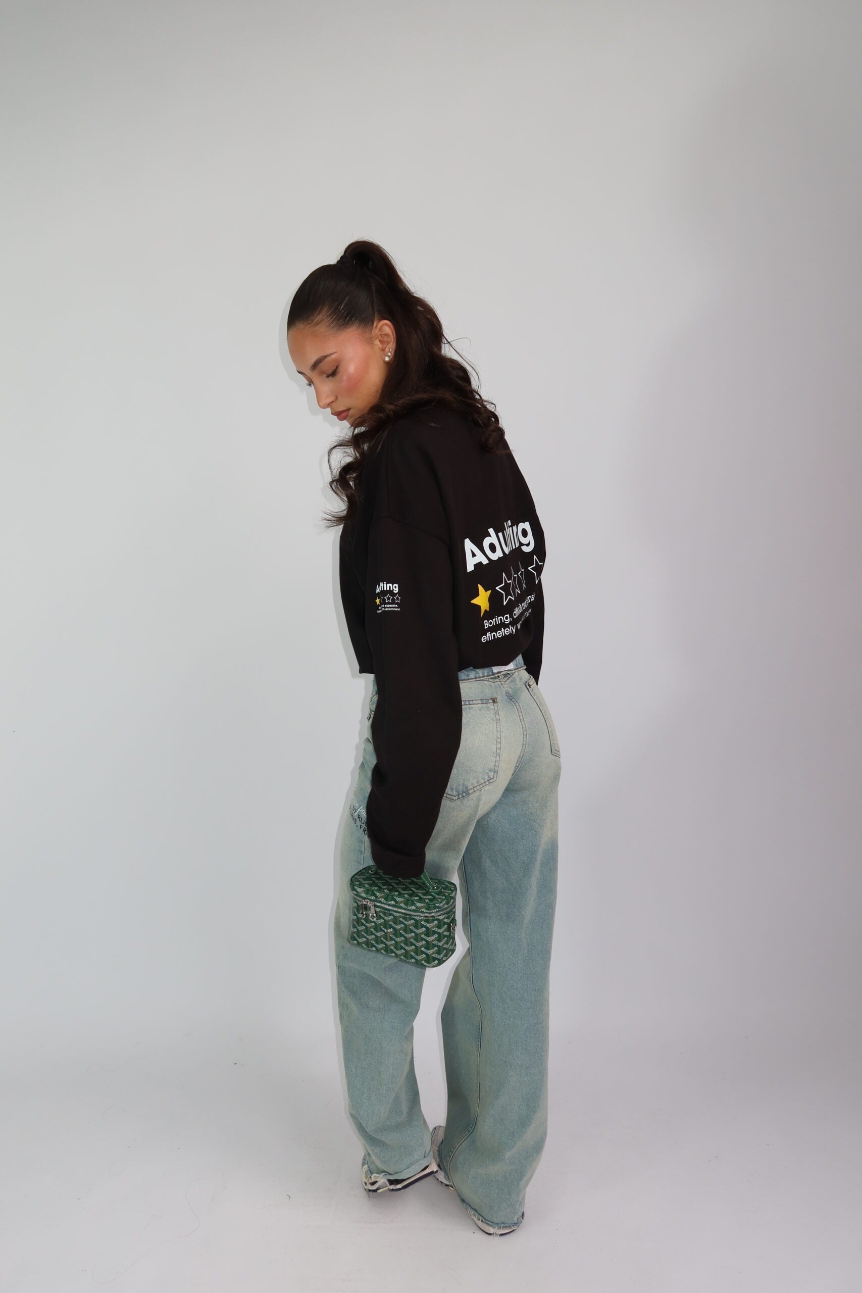 LONGSLEEVE ‘WOULD NOT RECOMMEND’ – BLACK