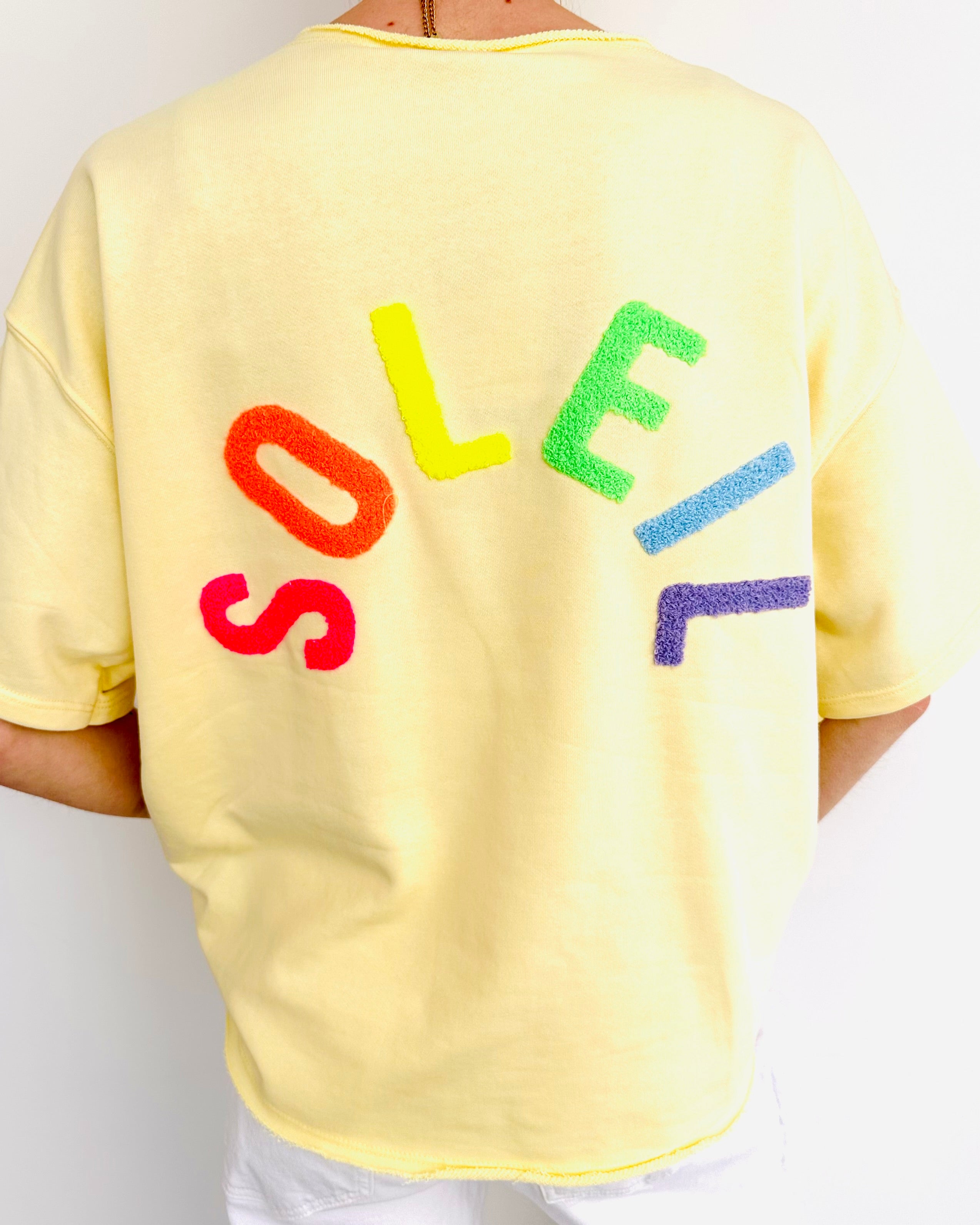 Soleil sweatshirt yellow