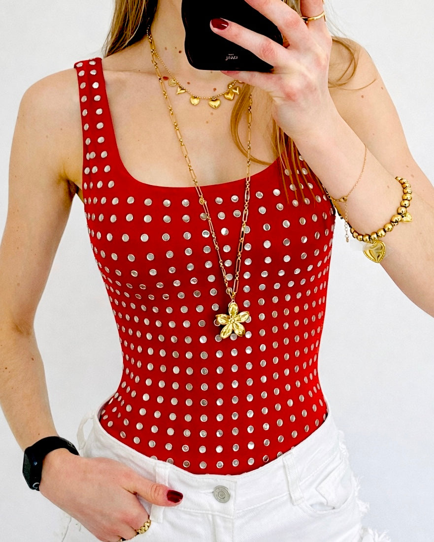 Studs body rood
