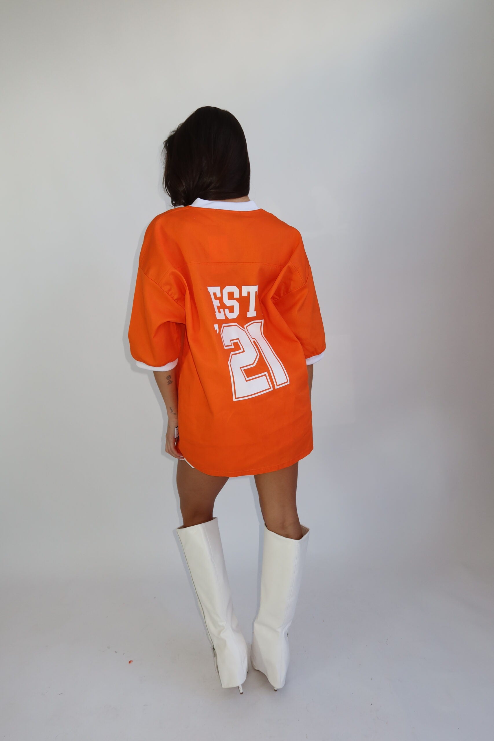 DENIMLOOK JERSEY – ORANGE