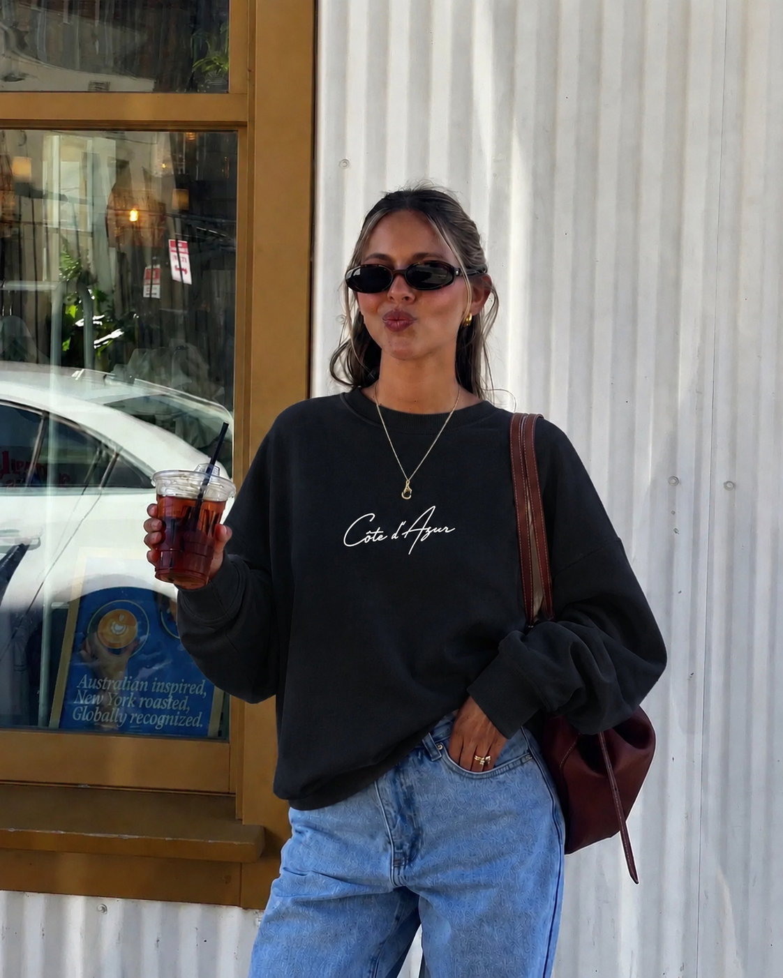 Côte d’Azur sweater black