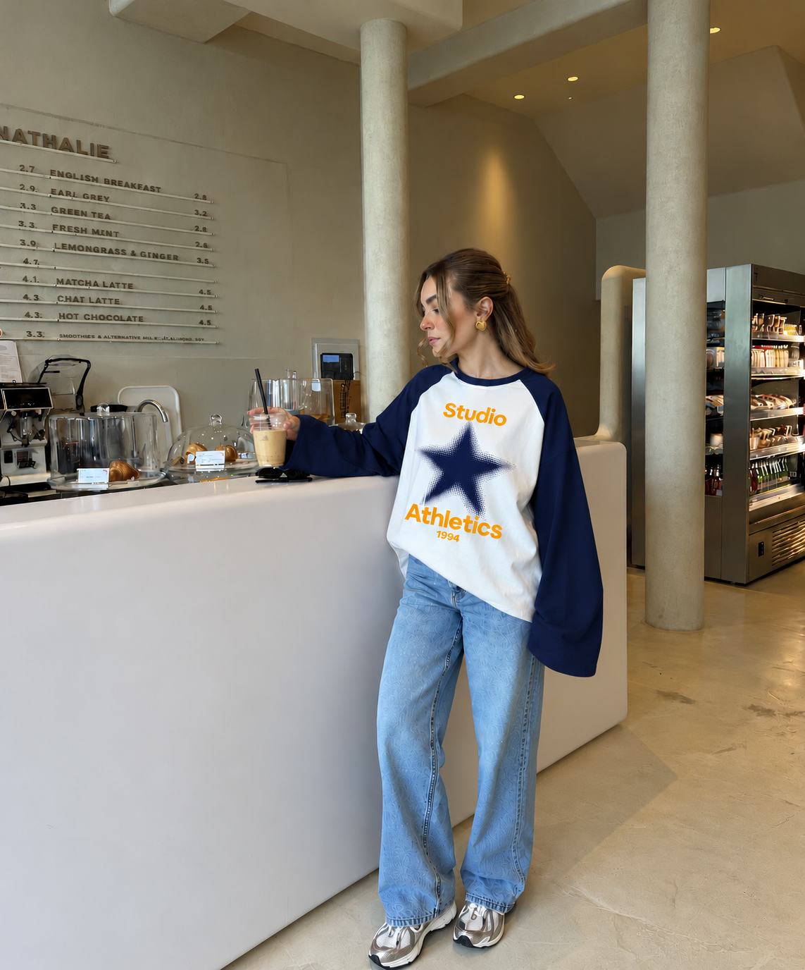 Studio Star Longsleeve – Navy
