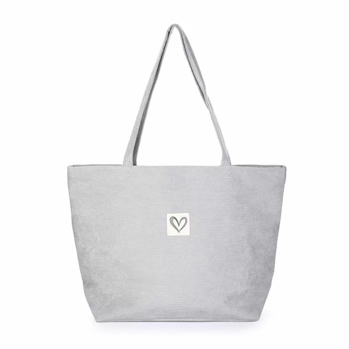 Heart shopper grijs