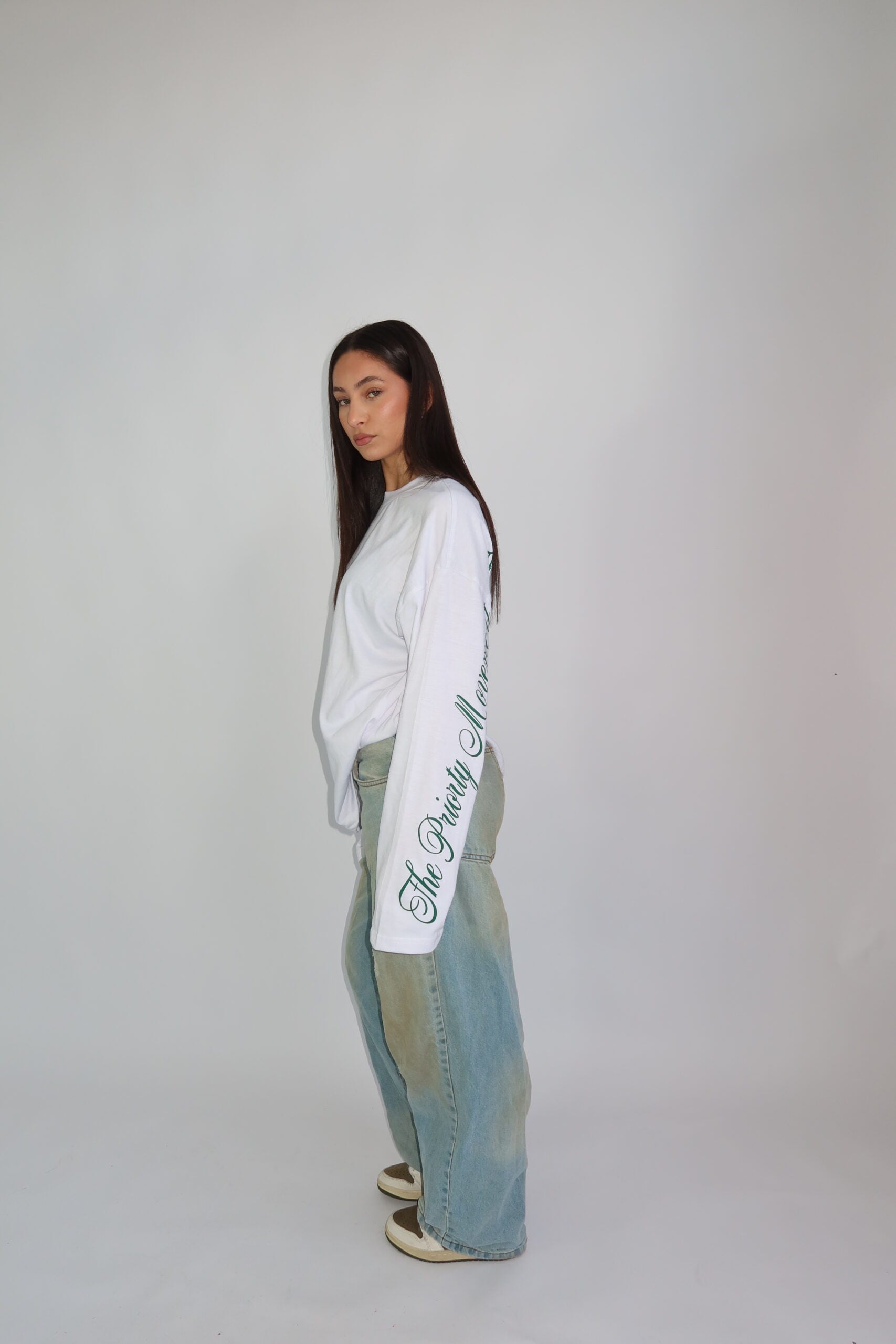 The priority movement longsleeve white
