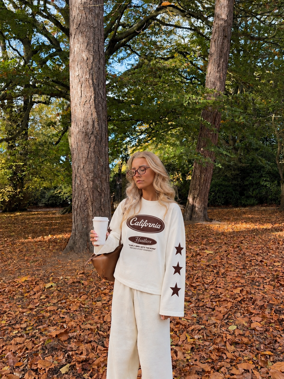California sweatshirt white