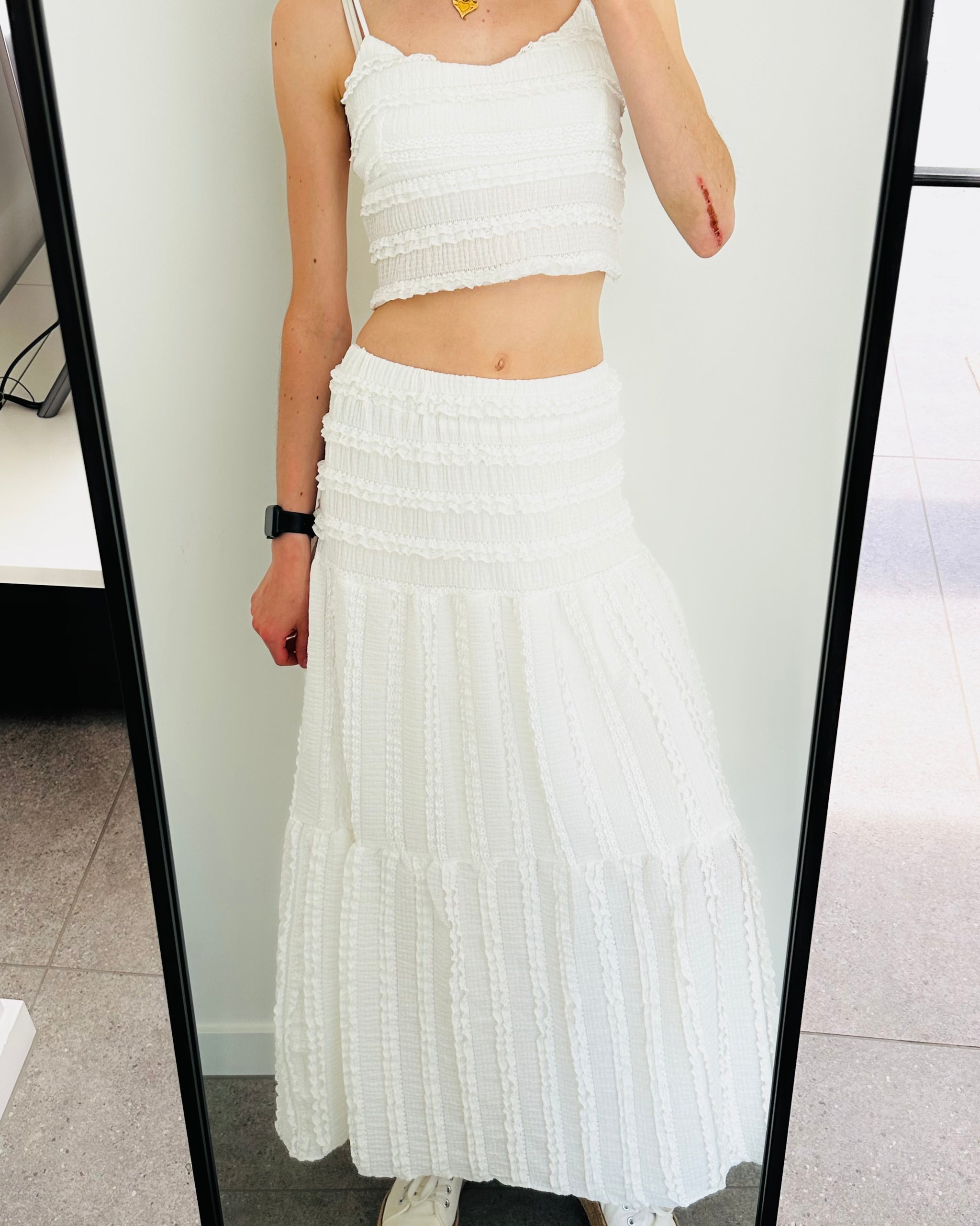 N-Marisol Skirt White