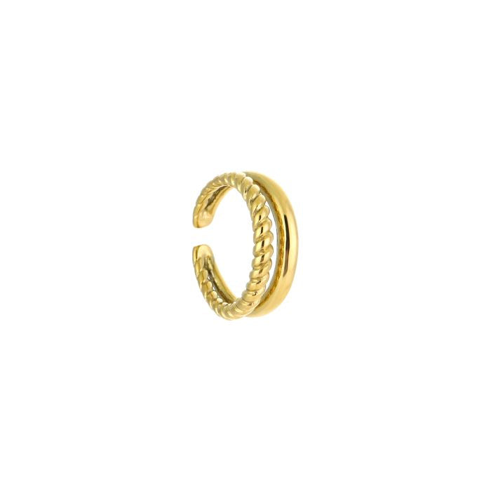 Double ring goud