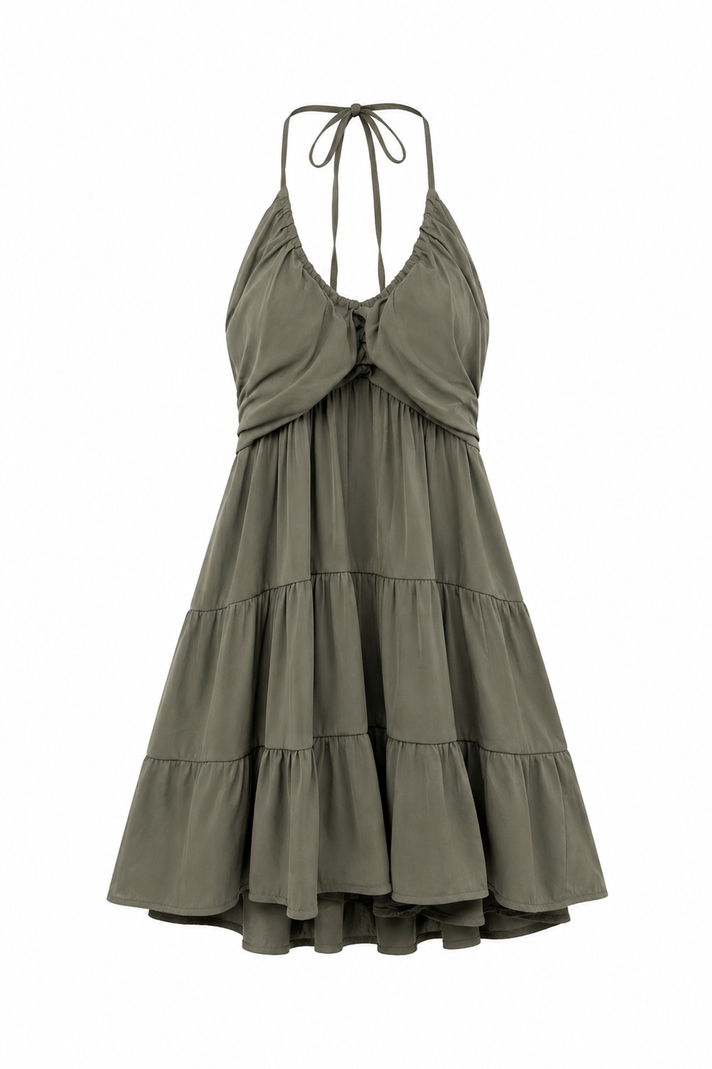 Italy dress khaki