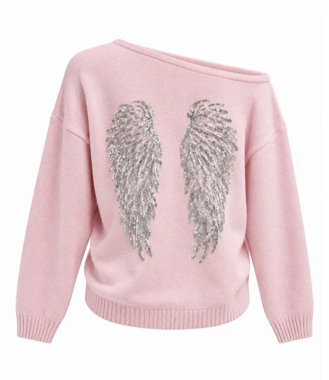 Angel Wings Knit – Pink