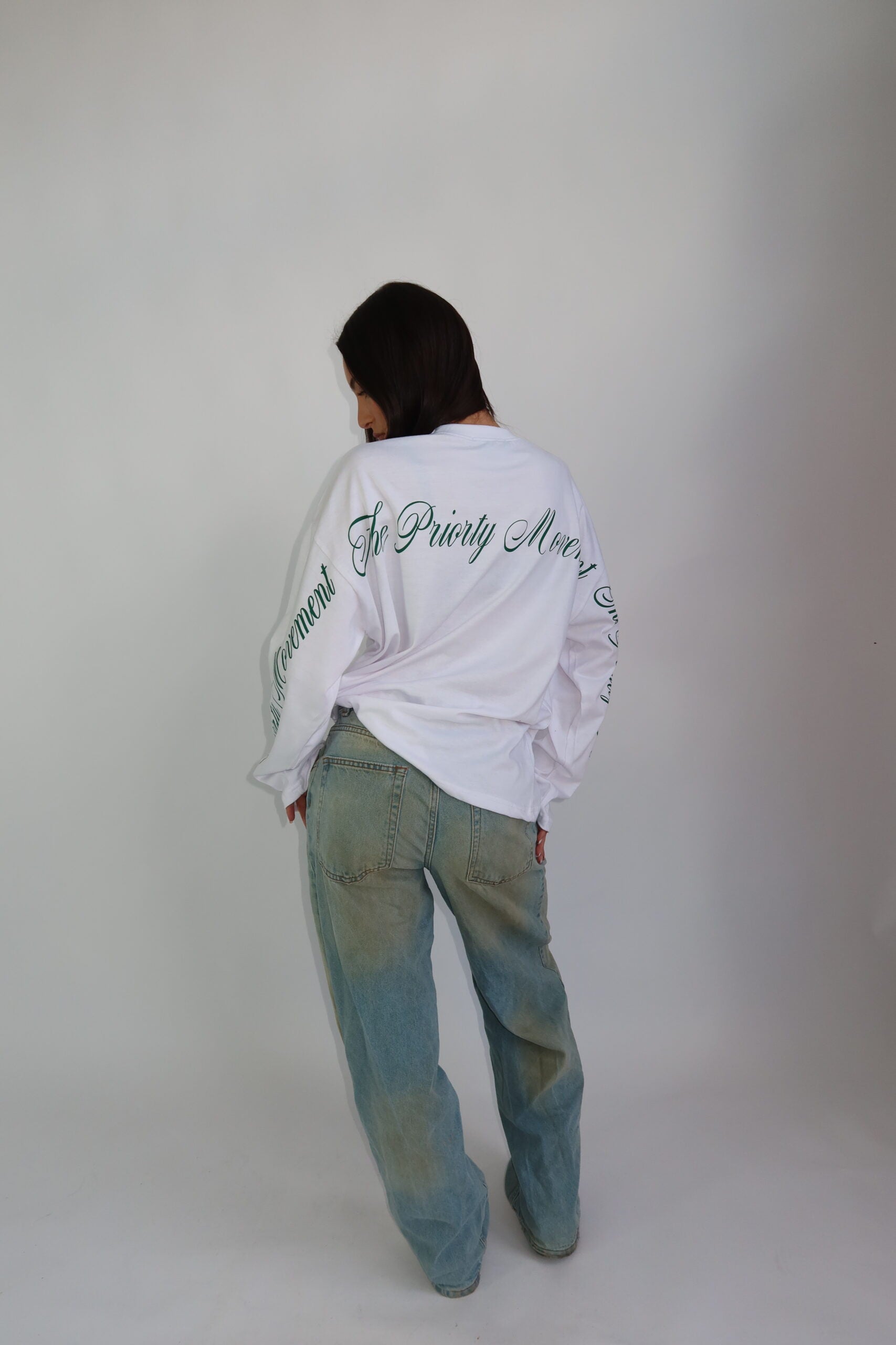 The priority movement longsleeve white