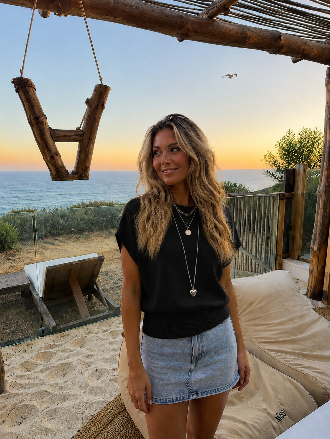 Liv knit zwart