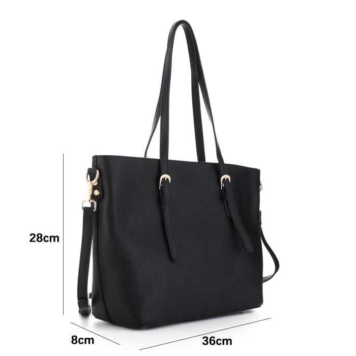 It girl (school)bag zwart