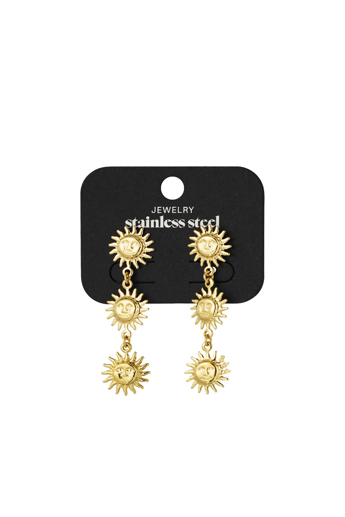 Boucles d'oreilles Sunny Day en or