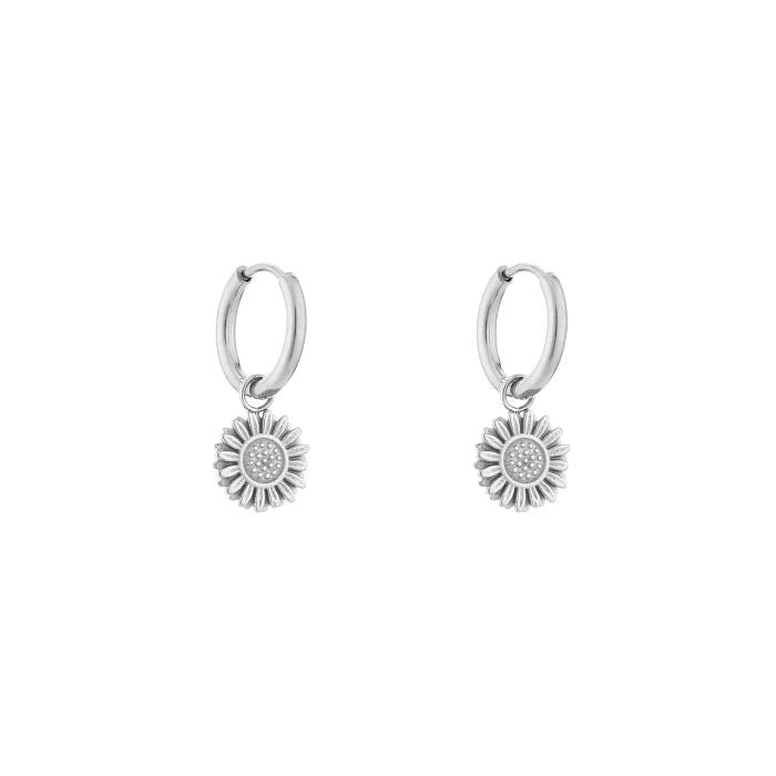 Sunny oorbellen zilver