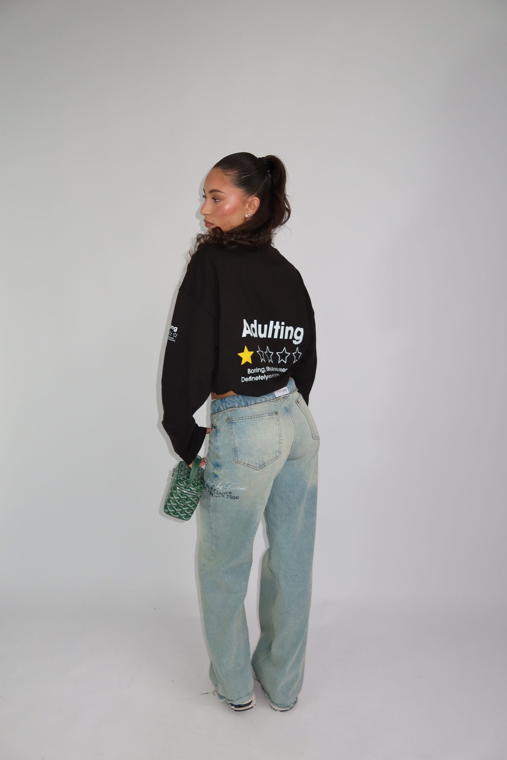 LONGSLEEVE ‘WOULD NOT RECOMMEND’ – BLACK
