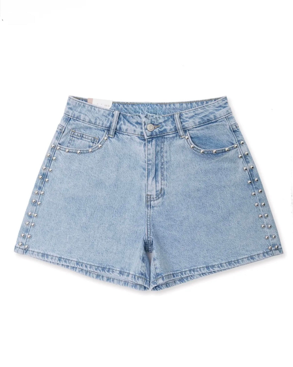 Studs short light blue