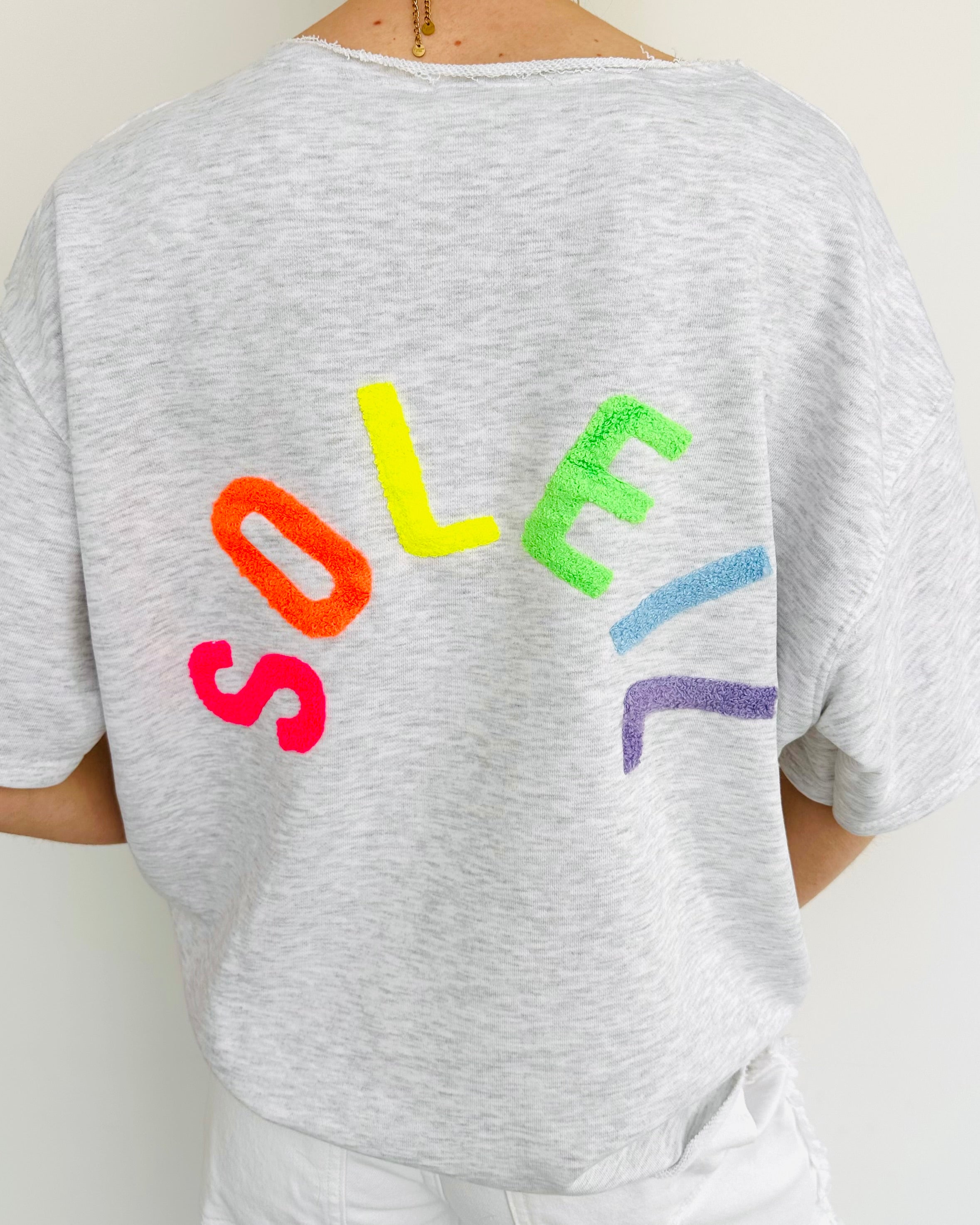 Soleil sweatshirt grey