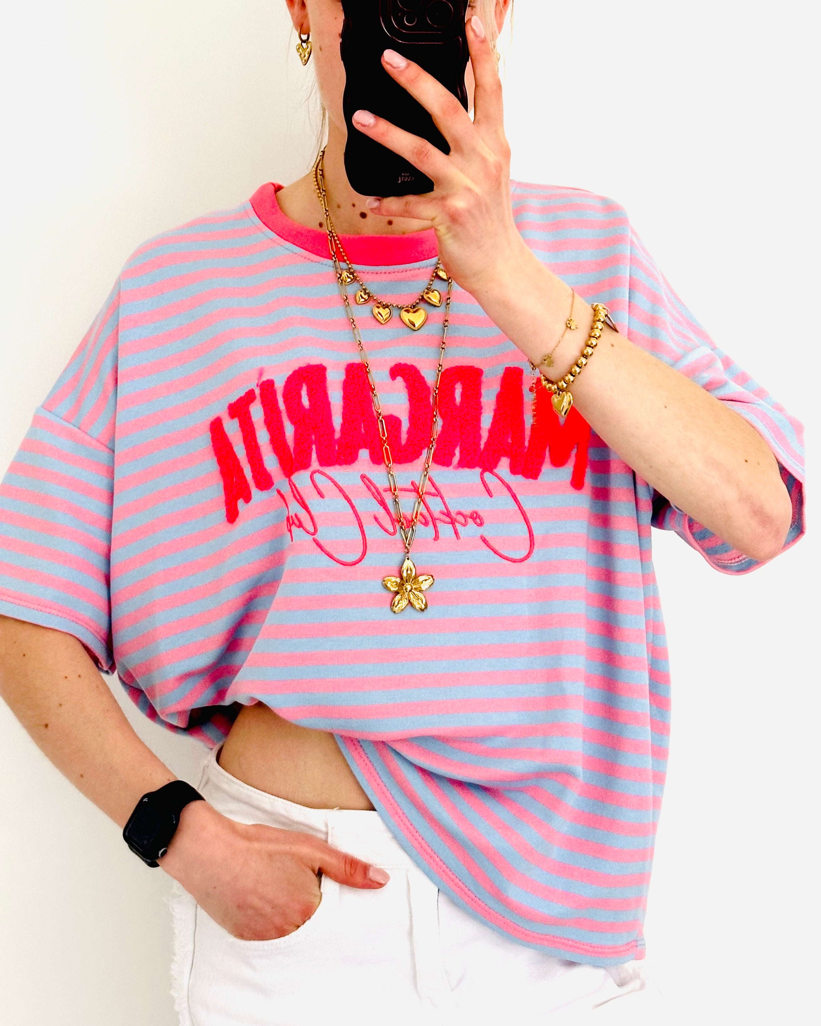 LIMITED margarita shortsleeve blue pink