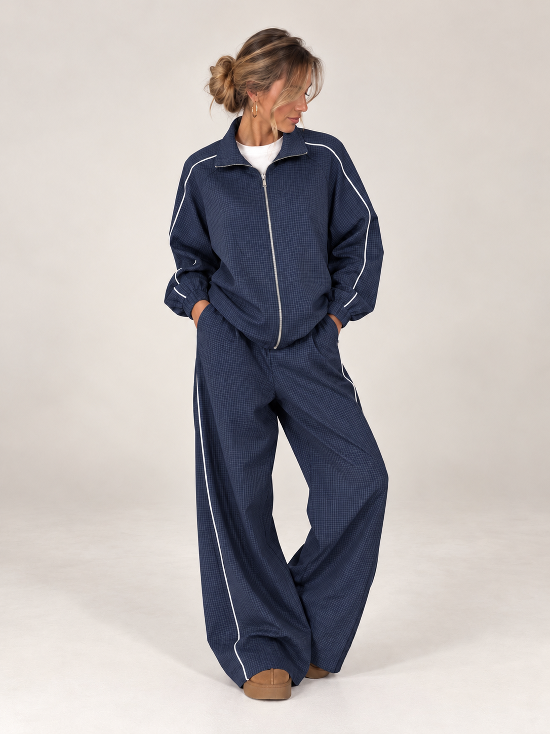 Hailey track set Navy