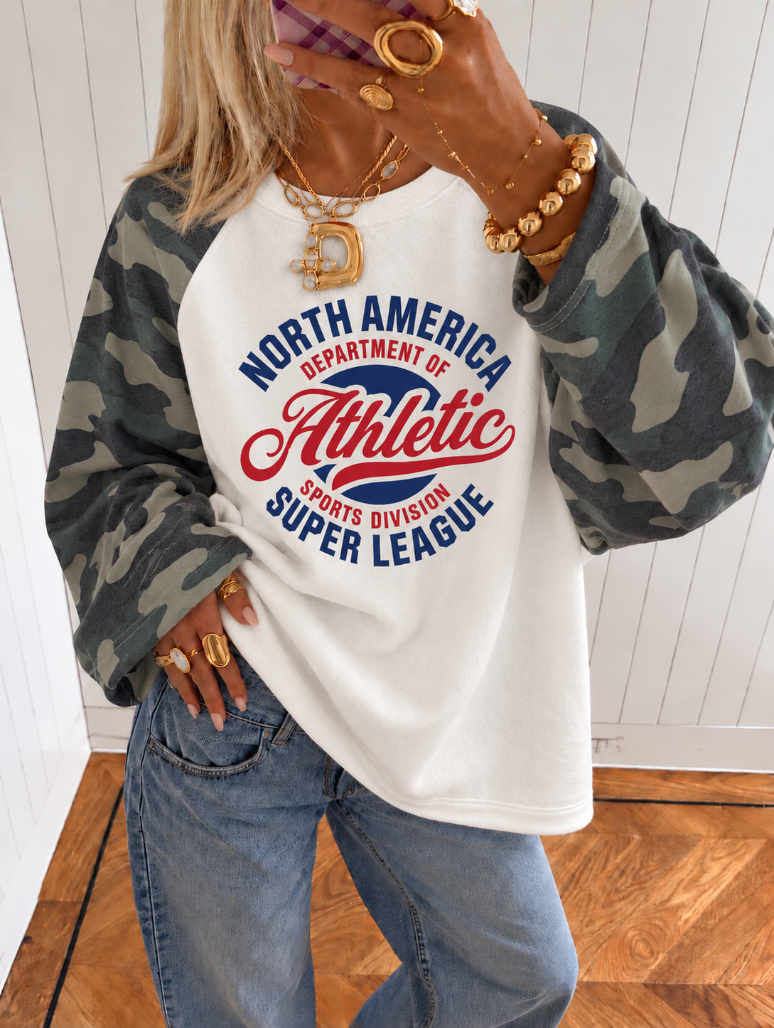Athletic Camo sweatshirt