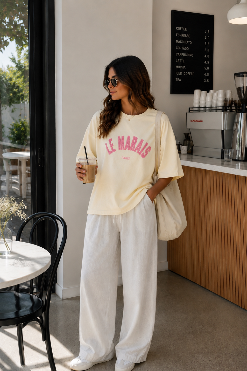 Le Marais shortsleeve butter yellow