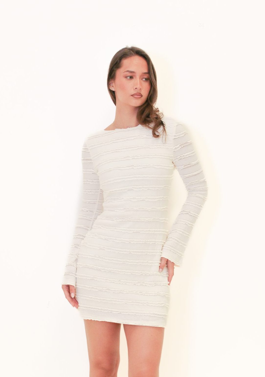 Santorini dress white
