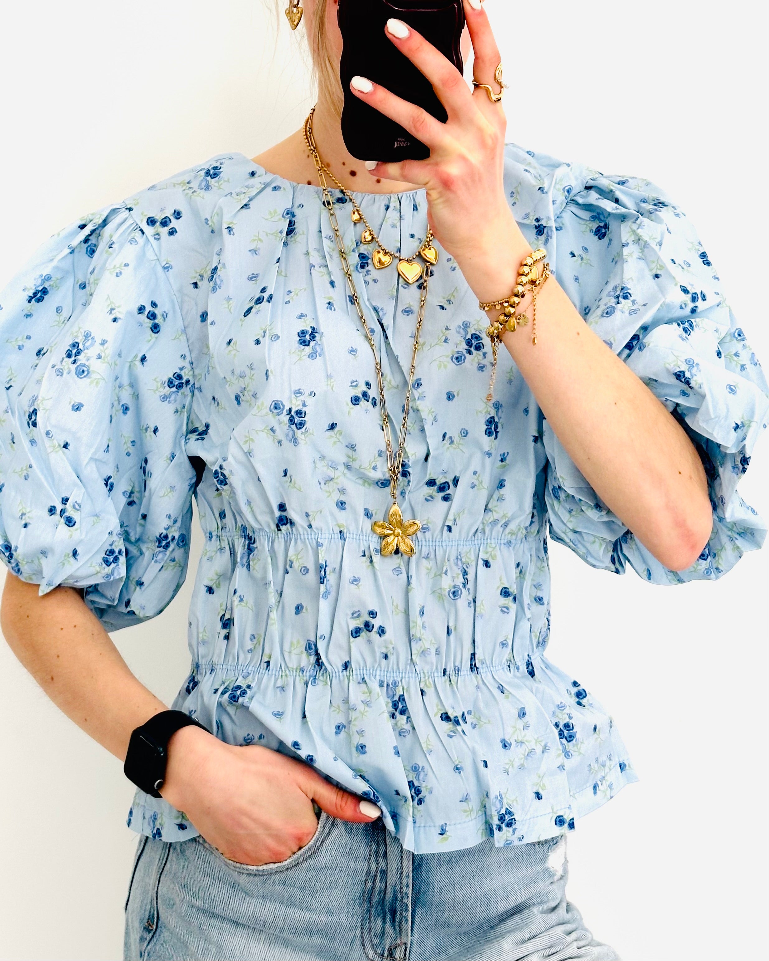 Limited flower top blue