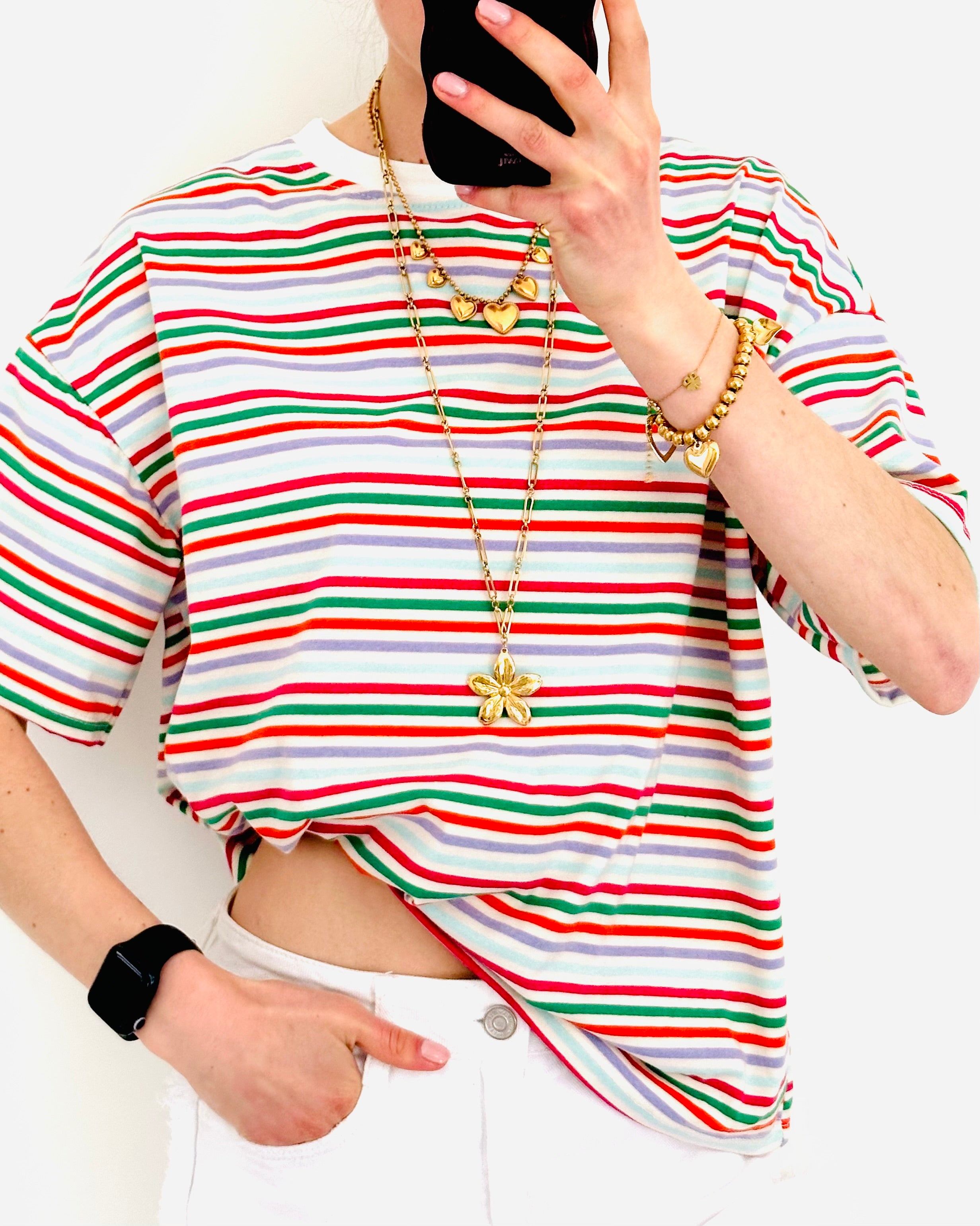 Limited sunny stripe shortsleeve light