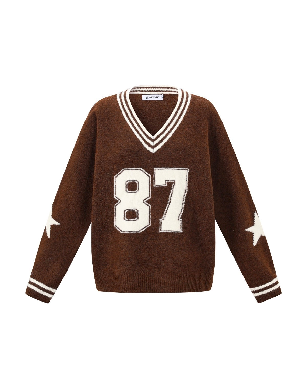 Baseball sweater brown