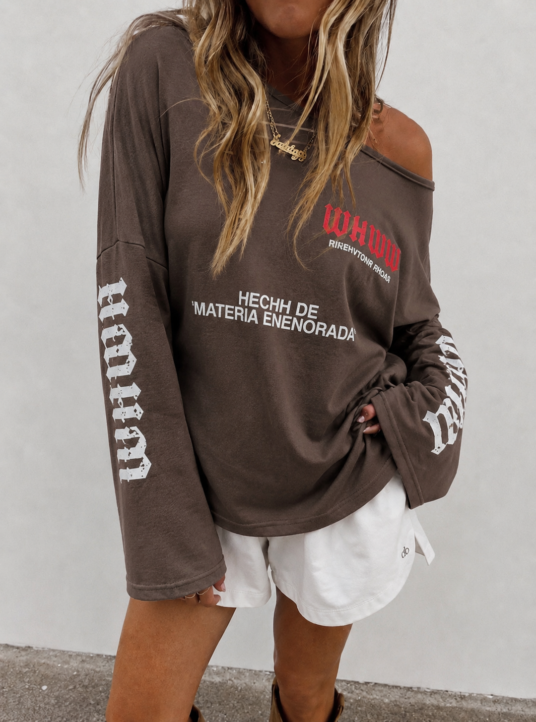 Rive longsleeve brown