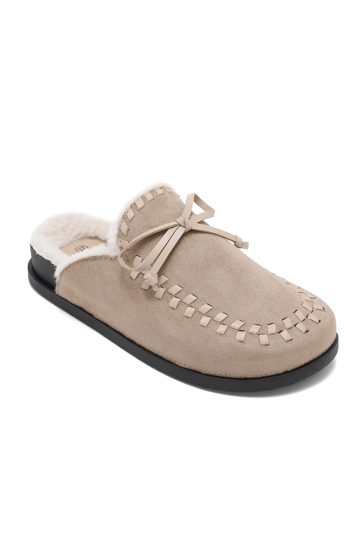 Teddy loafers Cream