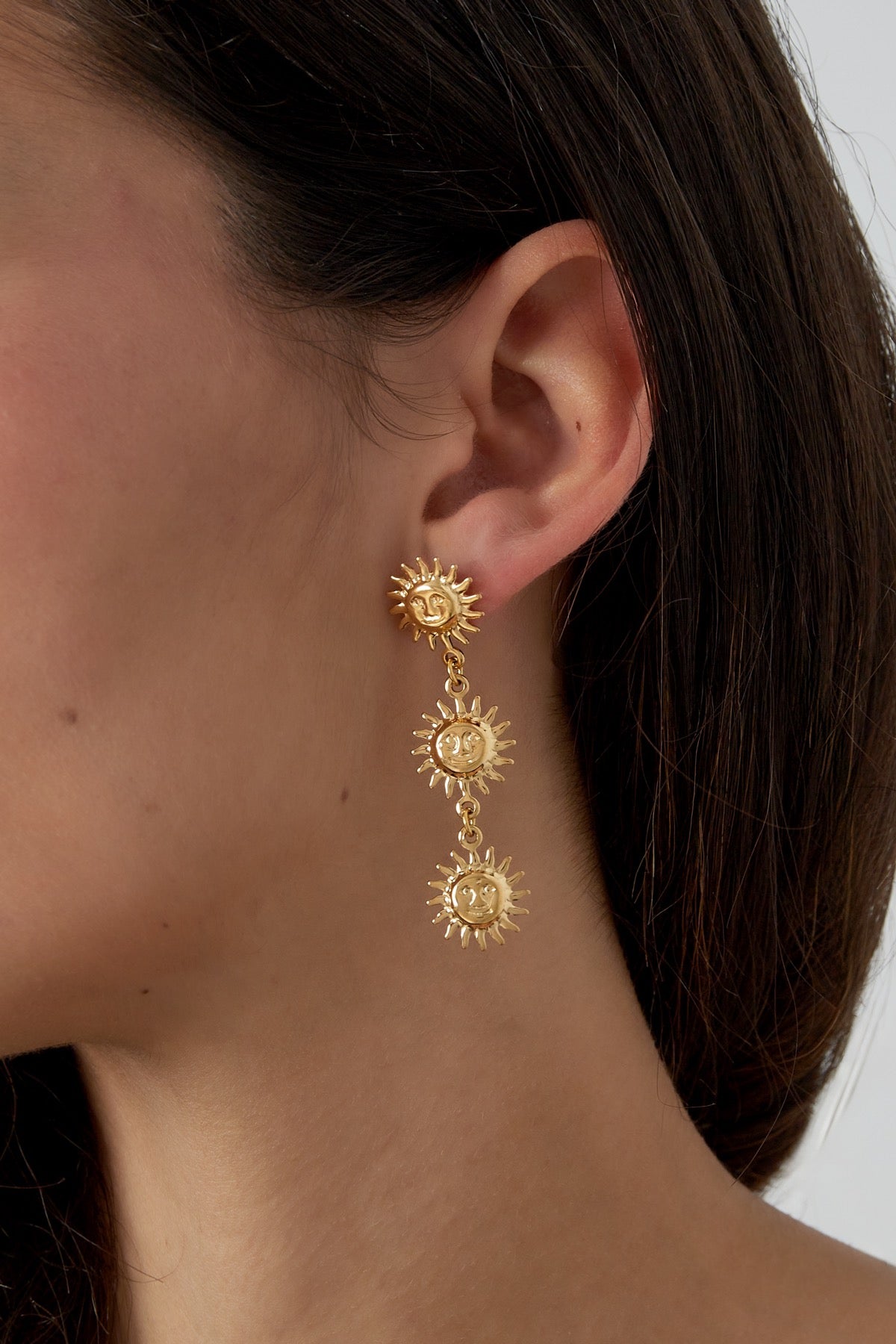 Boucles d'oreilles Sunny Day en or