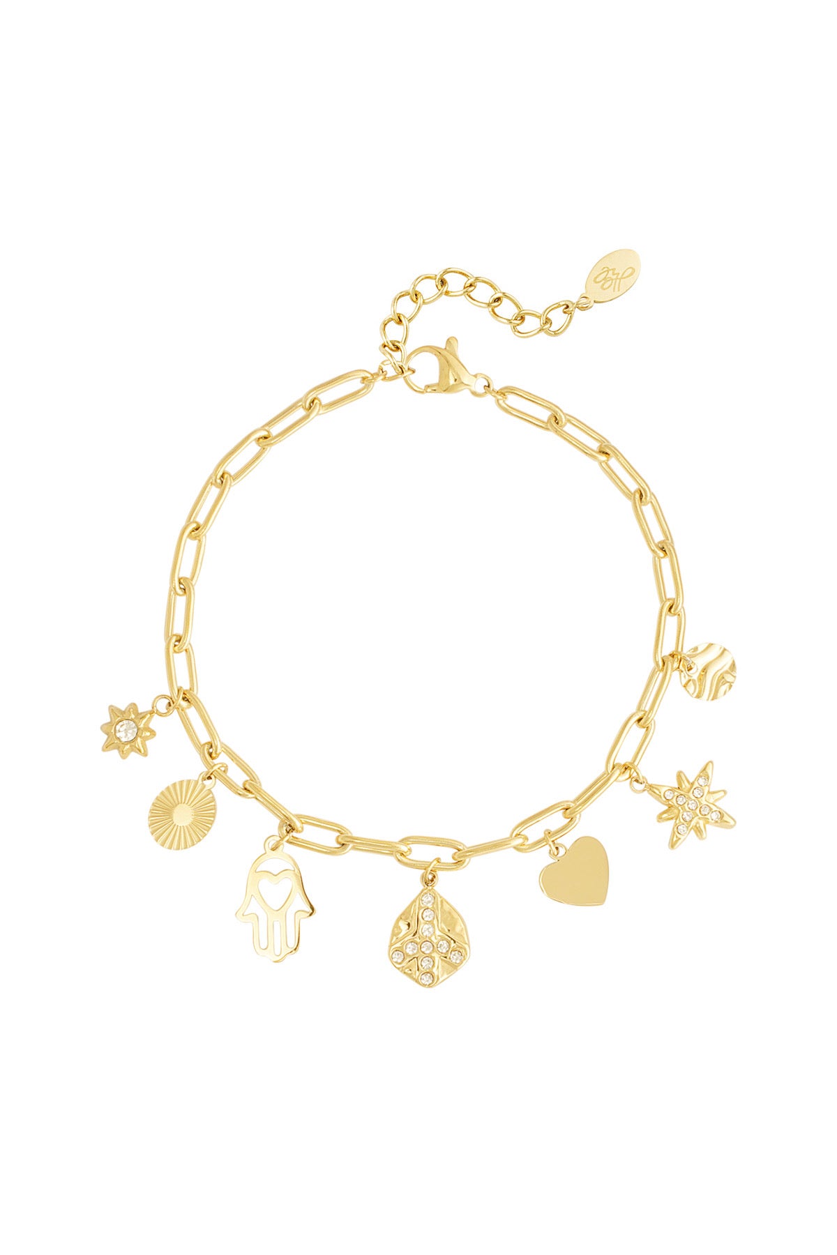 Holy life armband goud