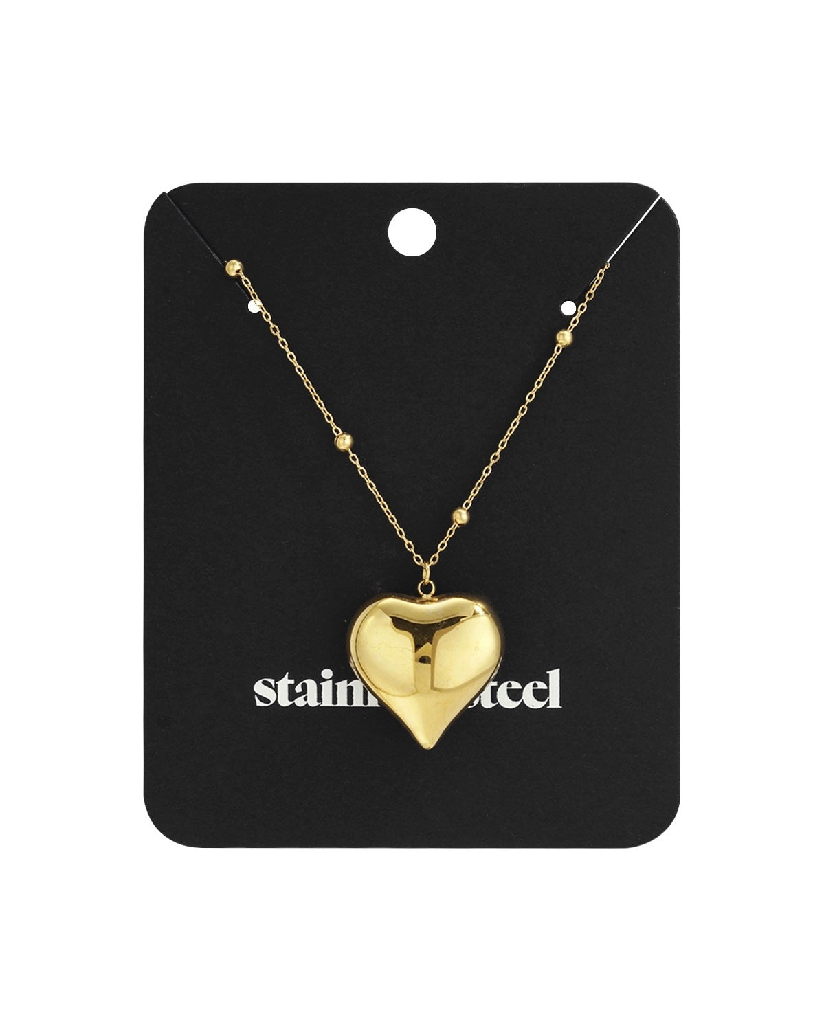 Lange ketting love goud