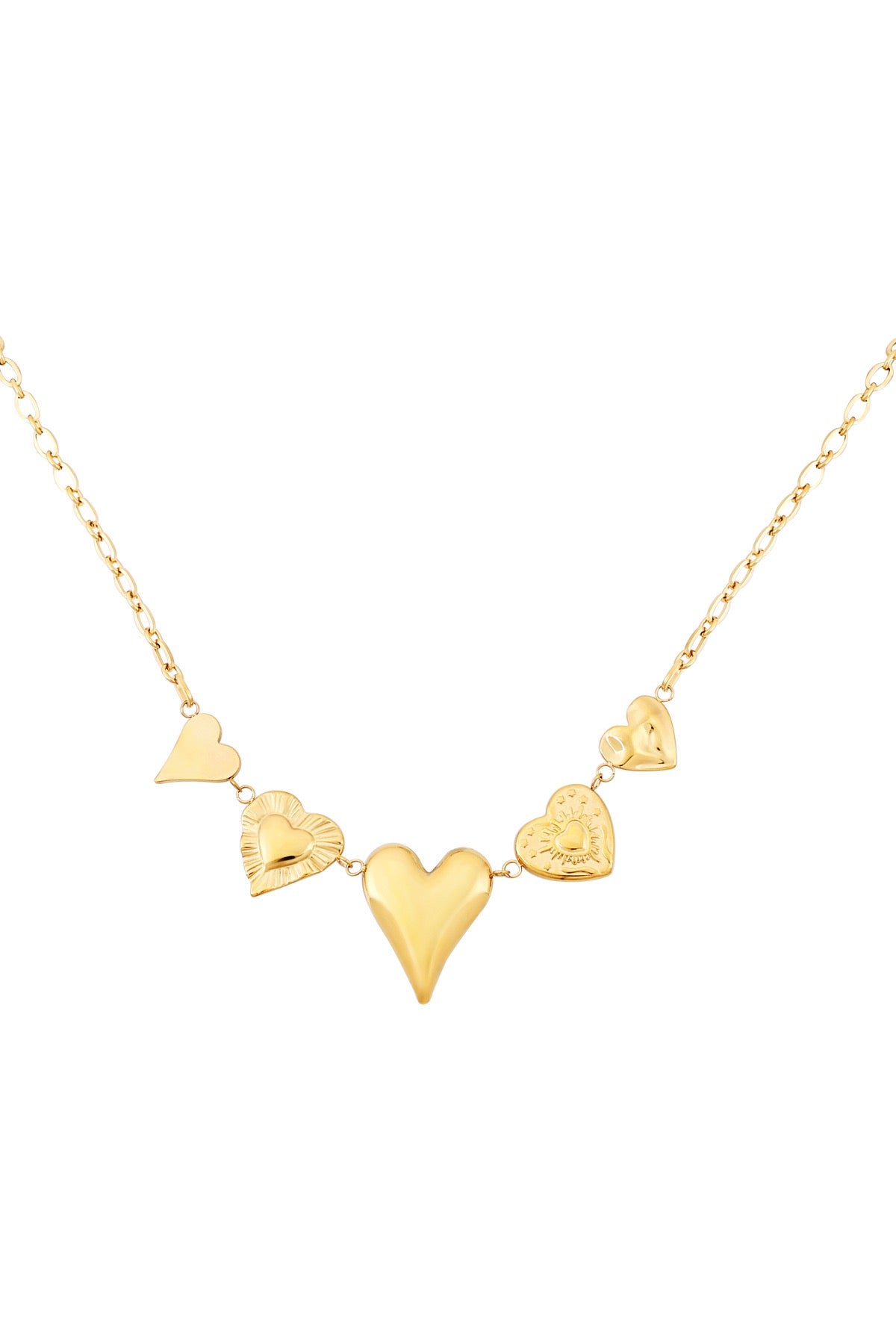 Give me your love ketting goud