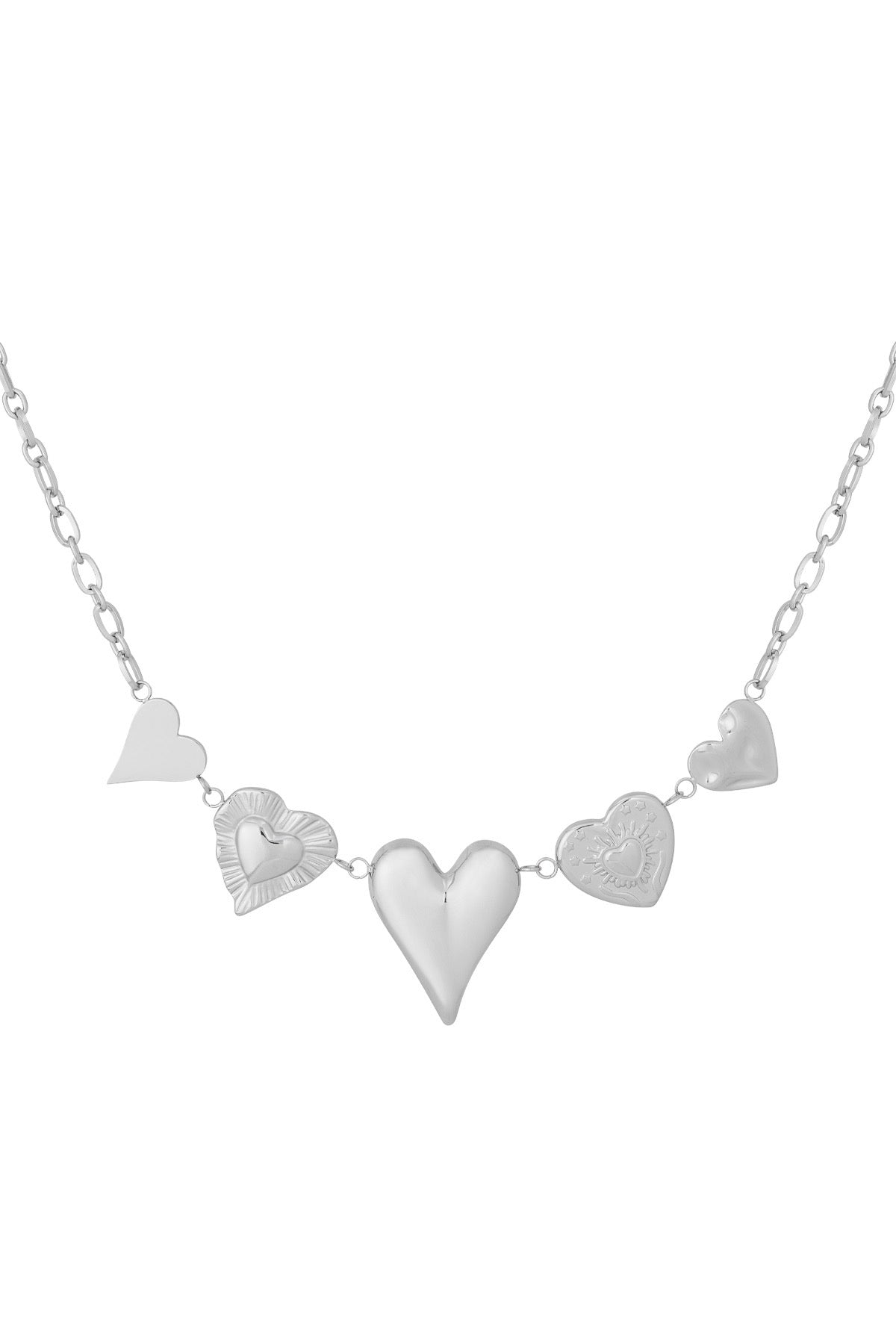 Give me your love ketting zilver