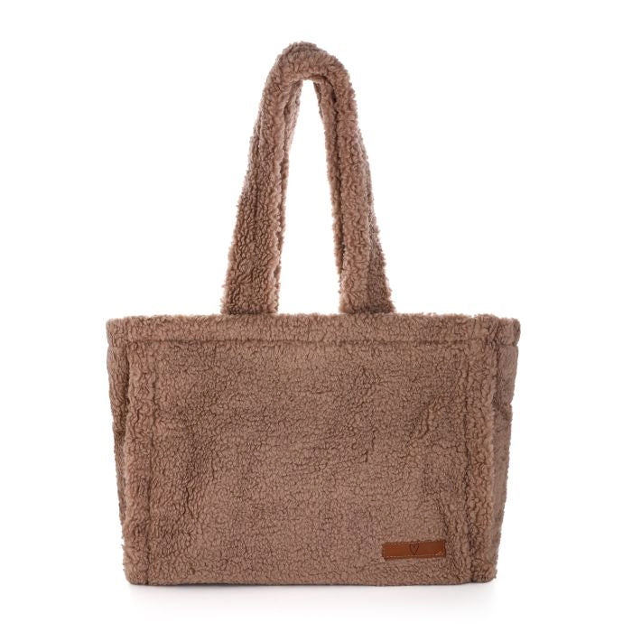 Teddy (school) bag taupe