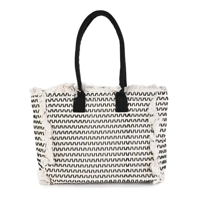 Hawai shopper zwart