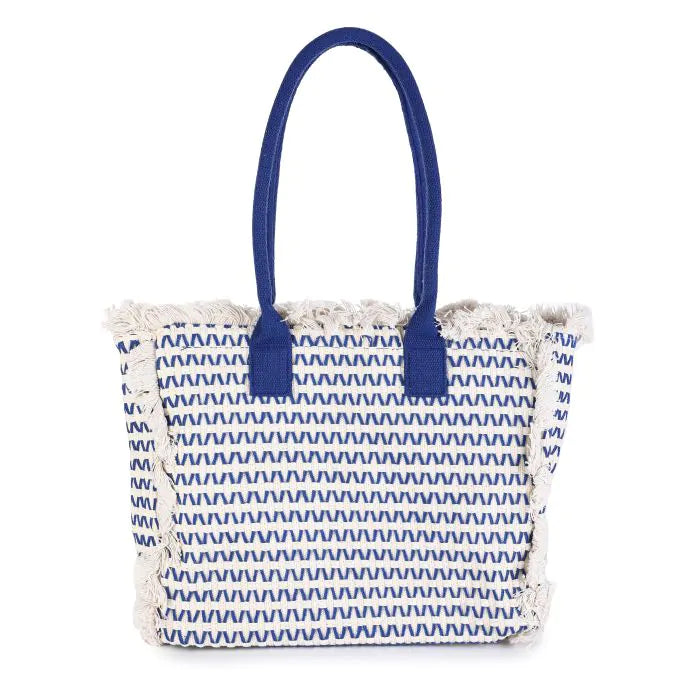 Hawai shopper blauw