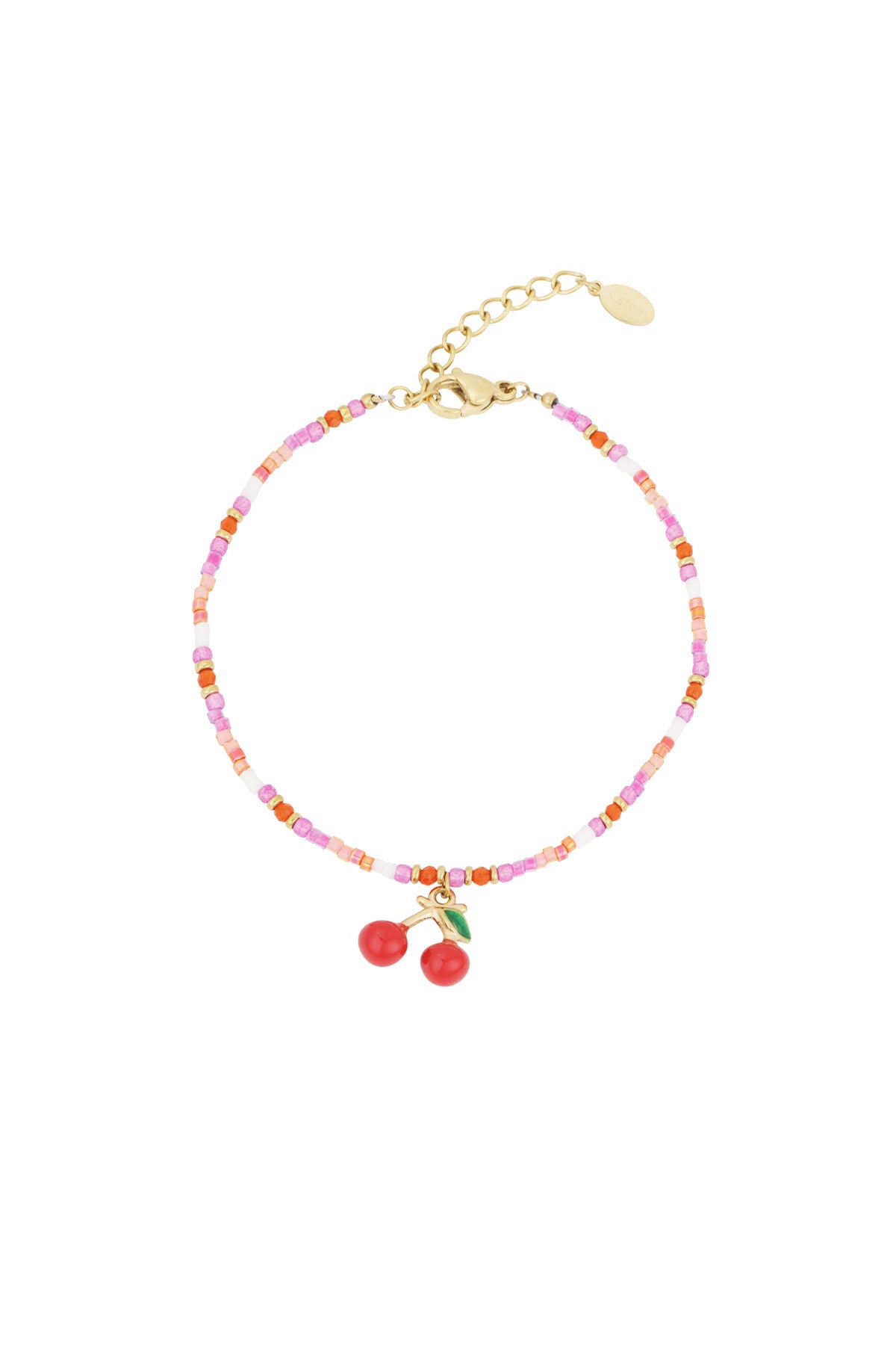 Cherry moment armband goud