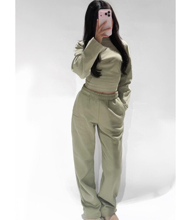 Redefined joggingsbroek sage green